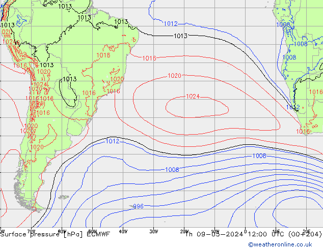      ECMWF  09.05.2024 12 UTC