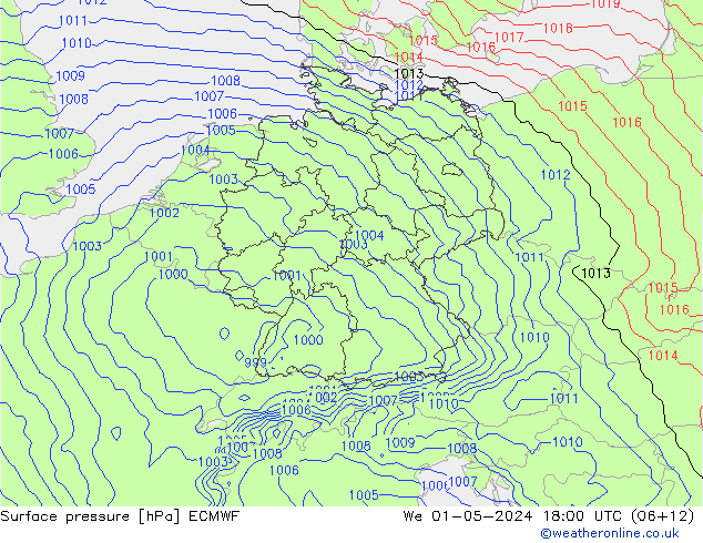      ECMWF  01.05.2024 18 UTC