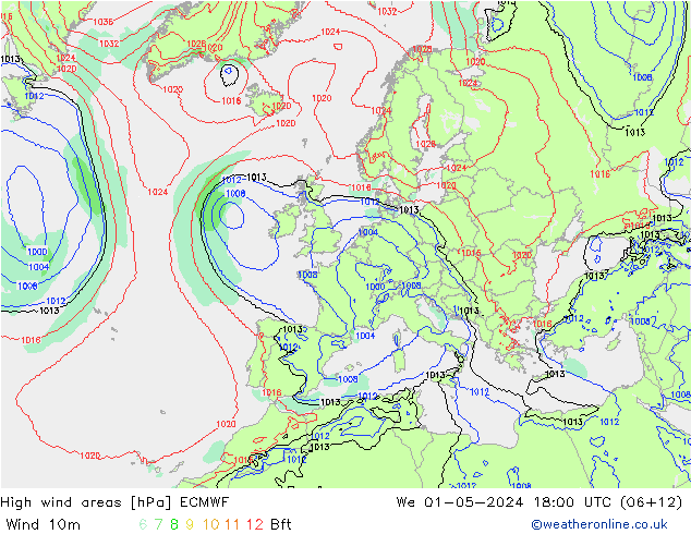 Sturmfelder ECMWF Mi 01.05.2024 18 UTC