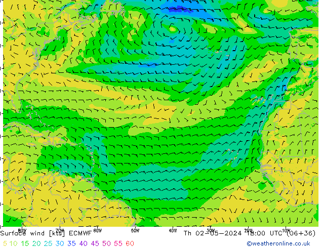  10 m ECMWF  02.05.2024 18 UTC