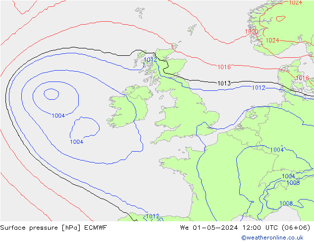      ECMWF  01.05.2024 12 UTC