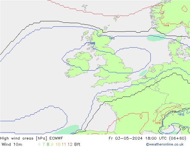 Windvelden ECMWF vr 03.05.2024 18 UTC