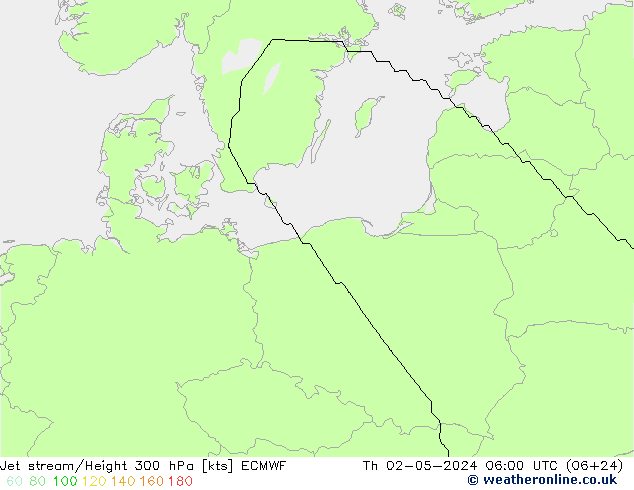 джет ECMWF чт 02.05.2024 06 UTC