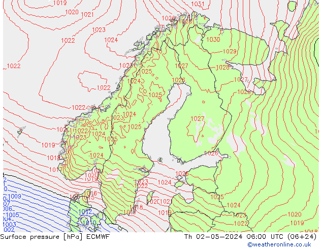      ECMWF  02.05.2024 06 UTC