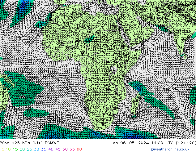 Wind 925 hPa ECMWF Mo 06.05.2024 12 UTC