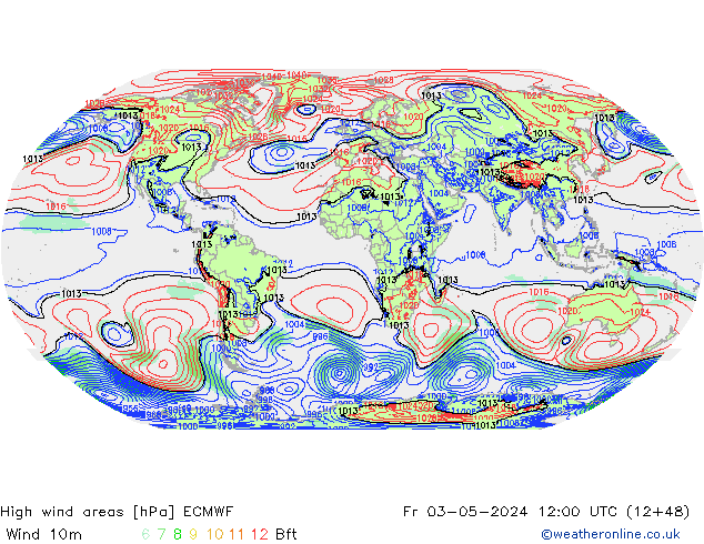 Sturmfelder ECMWF Fr 03.05.2024 12 UTC