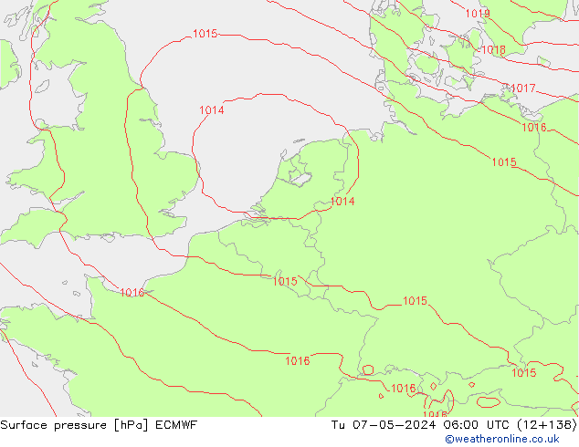 pression de l'air ECMWF mar 07.05.2024 06 UTC