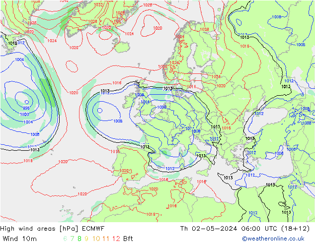 Sturmfelder ECMWF Do 02.05.2024 06 UTC
