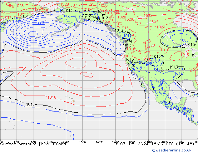 Surface pressure ECMWF Fr 03.05.2024 18 UTC