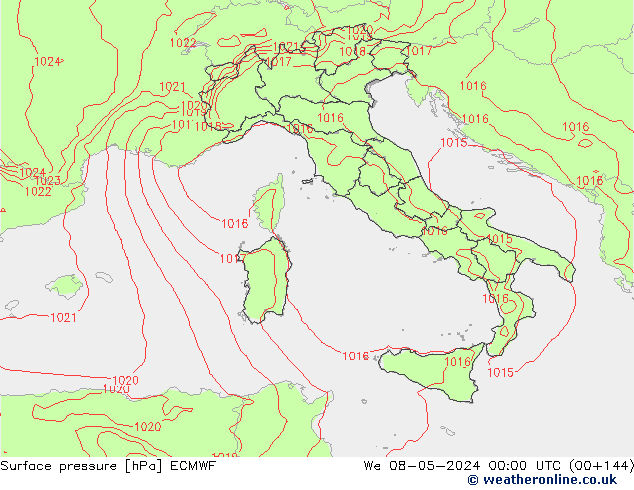      ECMWF  08.05.2024 00 UTC