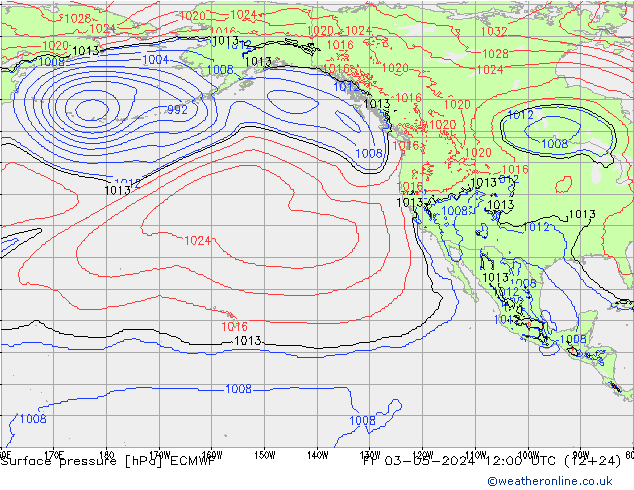Surface pressure ECMWF Fr 03.05.2024 12 UTC