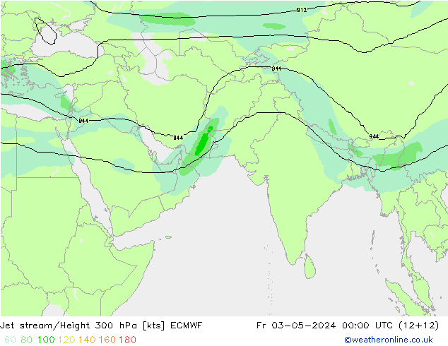 Courant-jet ECMWF ven 03.05.2024 00 UTC