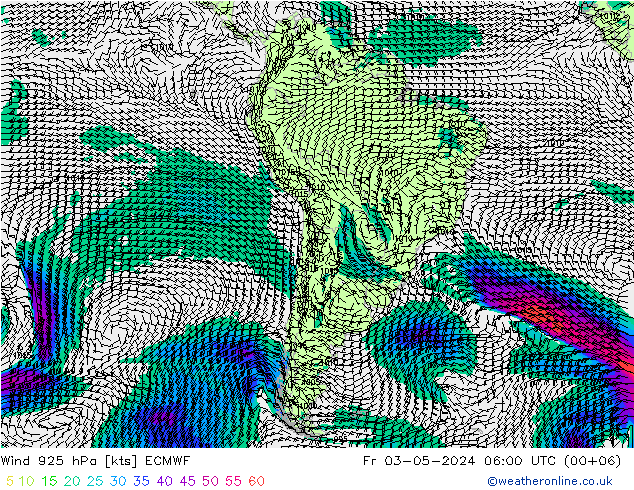  925 hPa ECMWF  03.05.2024 06 UTC