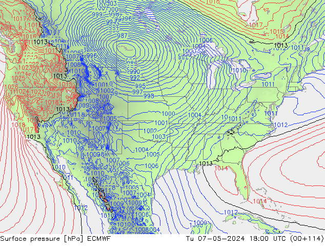 pression de l'air ECMWF mar 07.05.2024 18 UTC