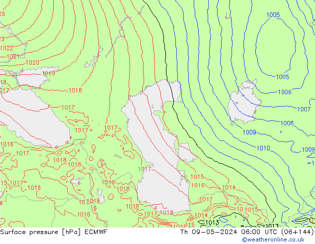      ECMWF  09.05.2024 06 UTC