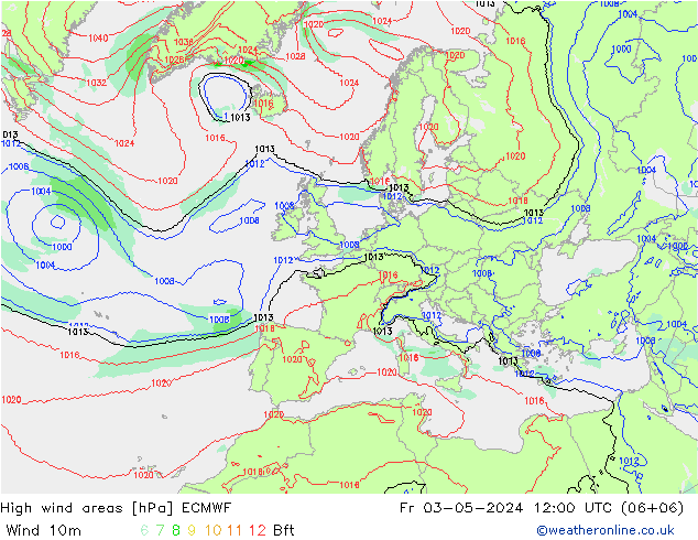 Sturmfelder ECMWF Fr 03.05.2024 12 UTC