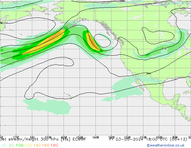 джет ECMWF пт 03.05.2024 18 UTC