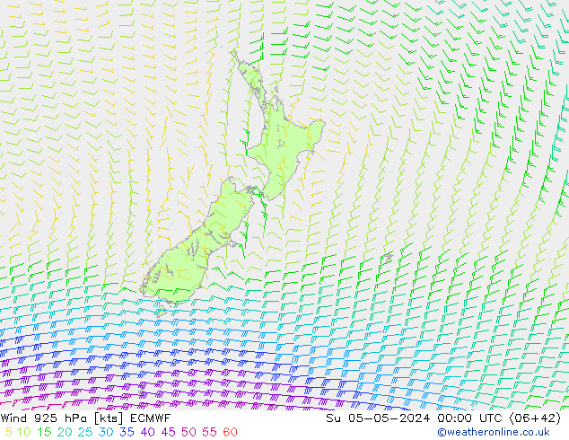  925 hPa ECMWF  05.05.2024 00 UTC