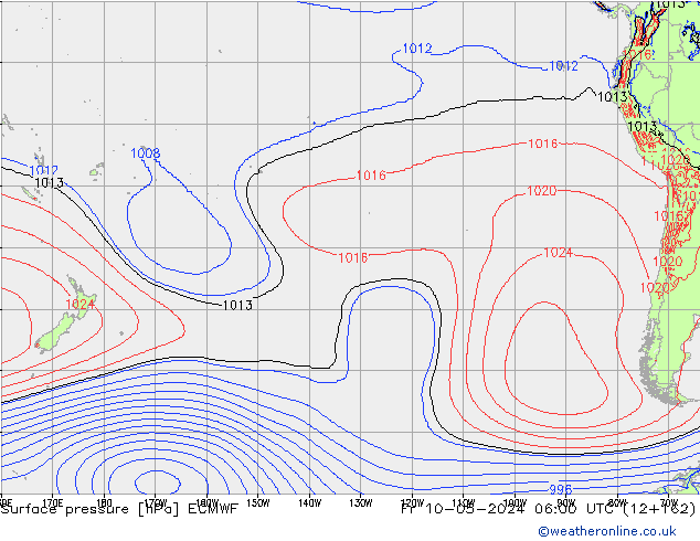 Luchtdruk (Grond) ECMWF vr 10.05.2024 06 UTC