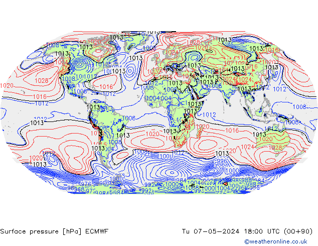 pression de l'air ECMWF mar 07.05.2024 18 UTC