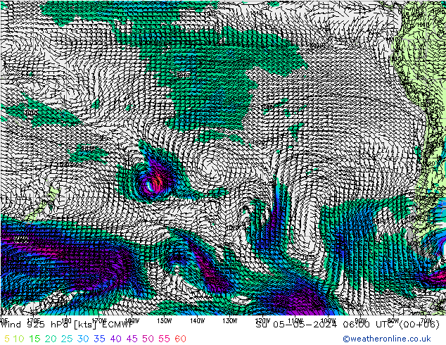 Wind 925 hPa ECMWF Ne 05.05.2024 06 UTC