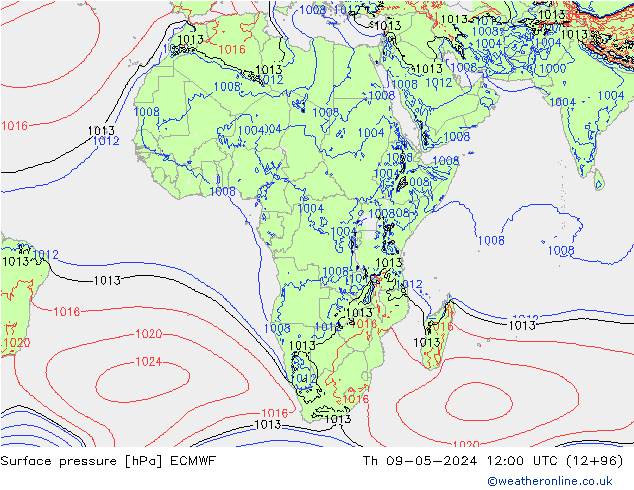      ECMWF  09.05.2024 12 UTC