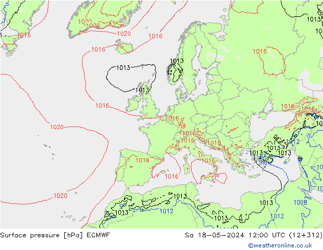      ECMWF  18.05.2024 12 UTC