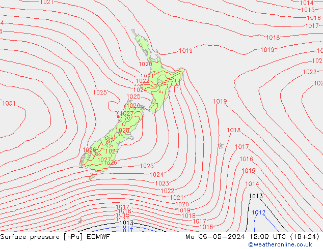      ECMWF  06.05.2024 18 UTC