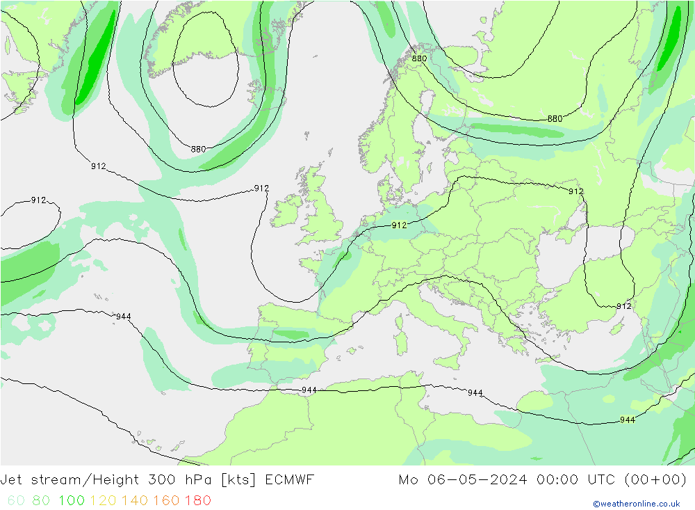 Polarjet ECMWF Mo 06.05.2024 00 UTC