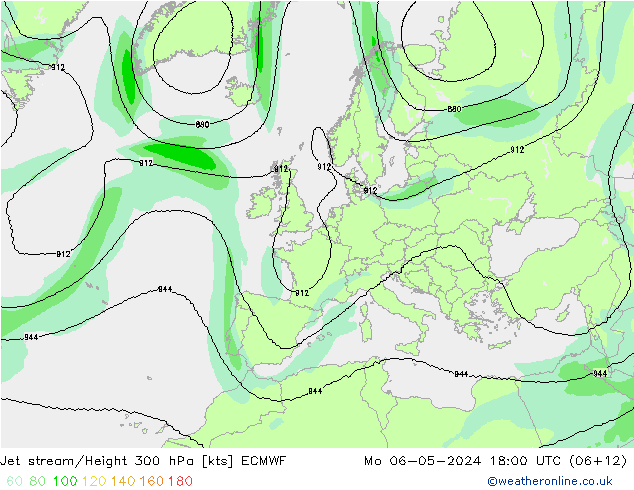 Polarjet ECMWF Mo 06.05.2024 18 UTC