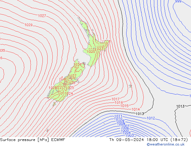      ECMWF  09.05.2024 18 UTC