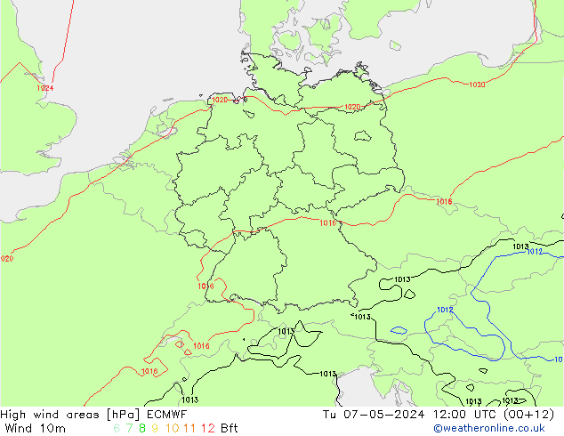 Sturmfelder ECMWF Di 07.05.2024 12 UTC