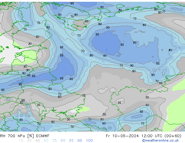 700 hPa Nispi Nem ECMWF Cu 10.05.2024 12 UTC