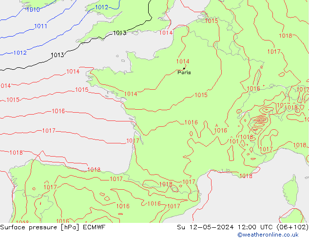      ECMWF  12.05.2024 12 UTC