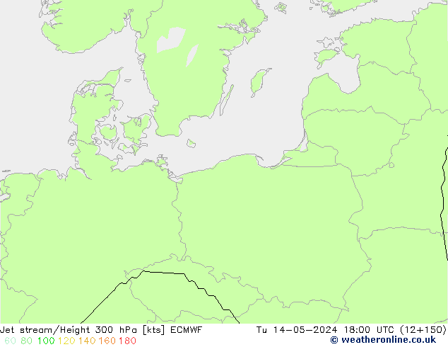 Jet Akımları ECMWF Sa 14.05.2024 18 UTC