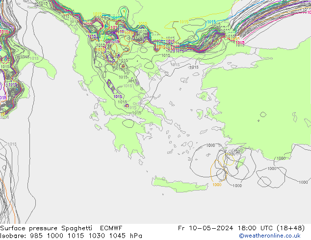     Spaghetti ECMWF  10.05.2024 18 UTC