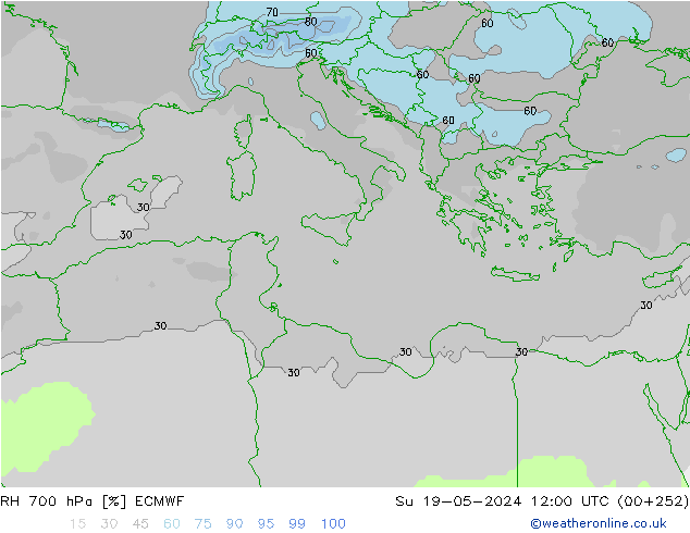 RV 700 hPa ECMWF zo 19.05.2024 12 UTC