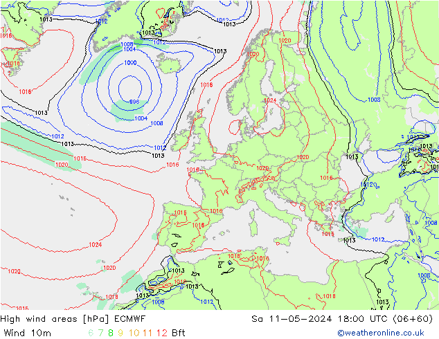 Sturmfelder ECMWF Sa 11.05.2024 18 UTC