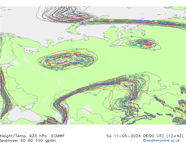 Height/Temp. 925 hPa ECMWF  11.05.2024 06 UTC
