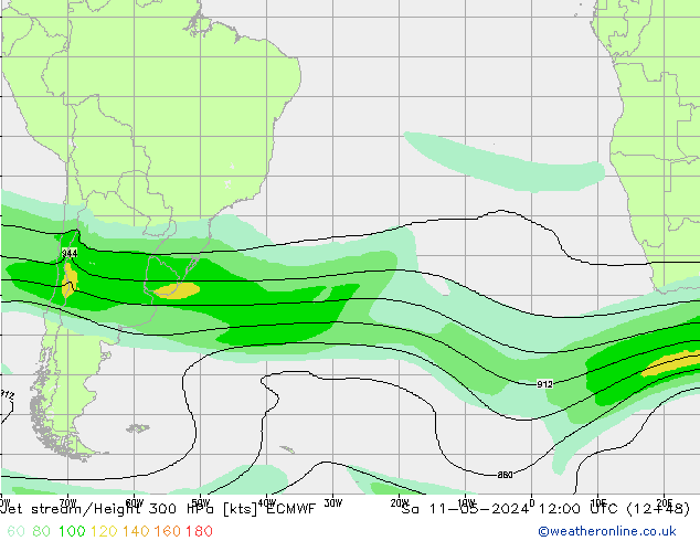 Jet Akımları ECMWF Cts 11.05.2024 12 UTC