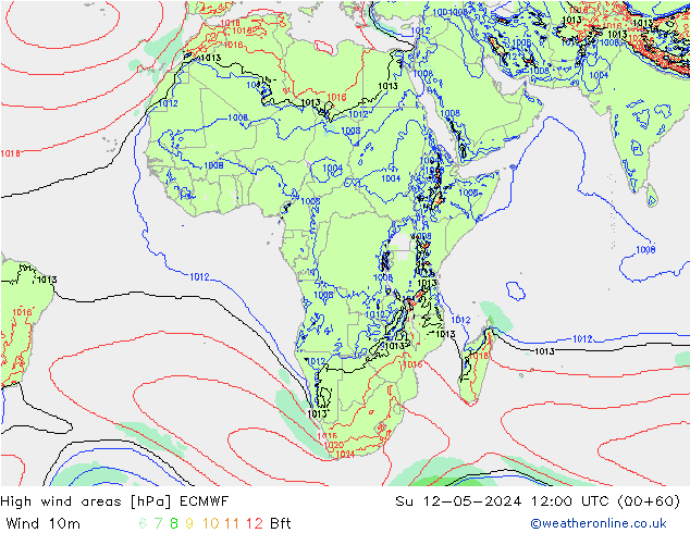 Sturmfelder ECMWF So 12.05.2024 12 UTC