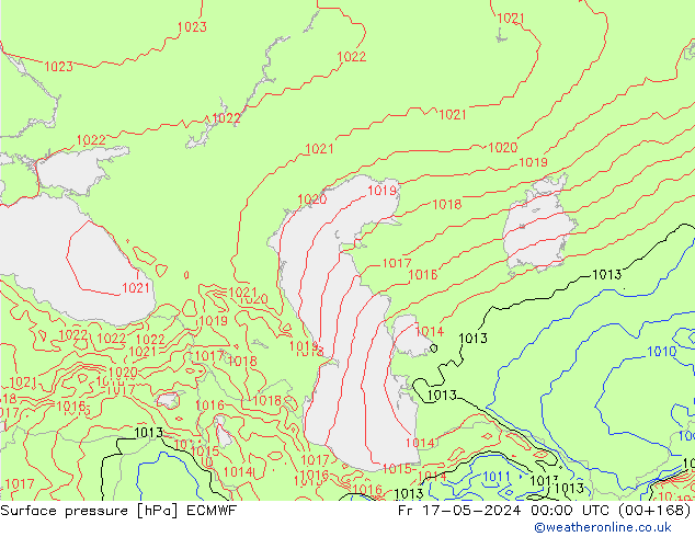      ECMWF  17.05.2024 00 UTC