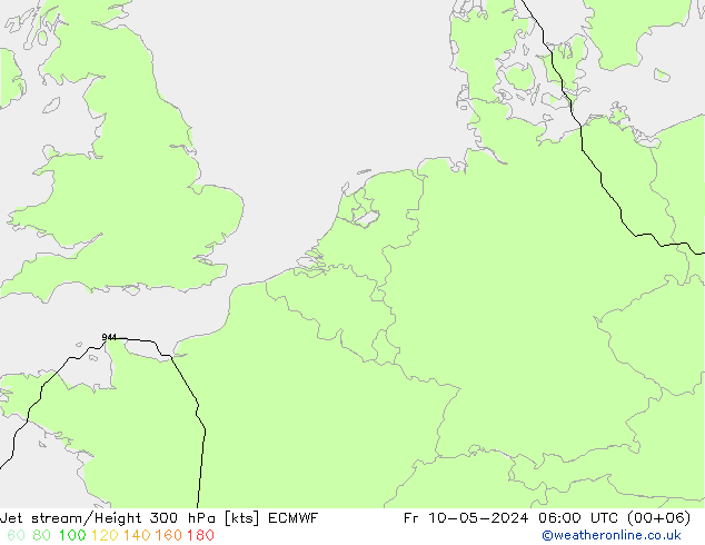 Polarjet ECMWF Fr 10.05.2024 06 UTC