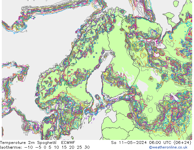     Spaghetti ECMWF  11.05.2024 06 UTC