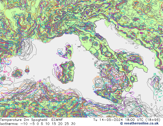     Spaghetti ECMWF  14.05.2024 18 UTC