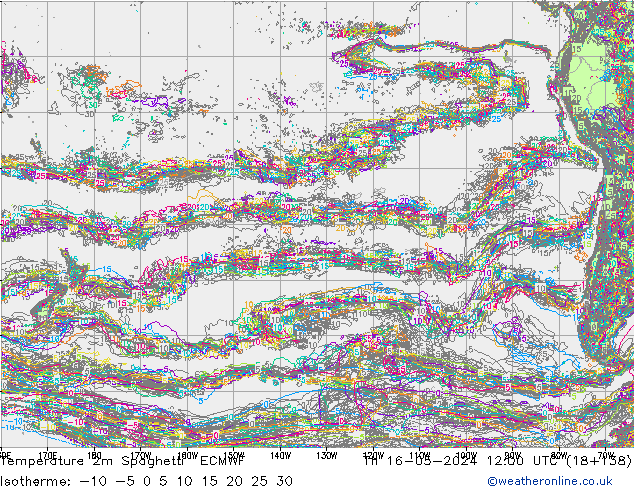Temperaturkarte Spaghetti ECMWF Do 16.05.2024 12 UTC