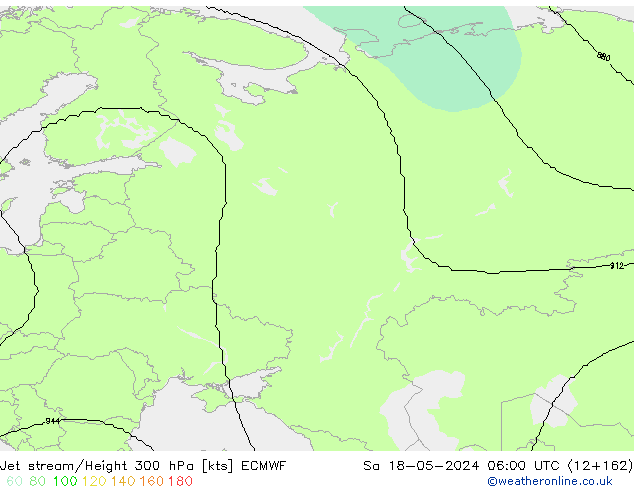 Jet Akımları ECMWF Cts 18.05.2024 06 UTC