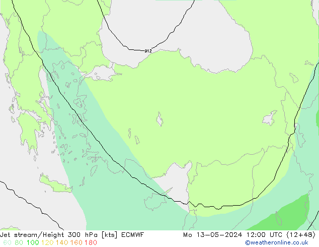 Polarjet ECMWF Mo 13.05.2024 12 UTC