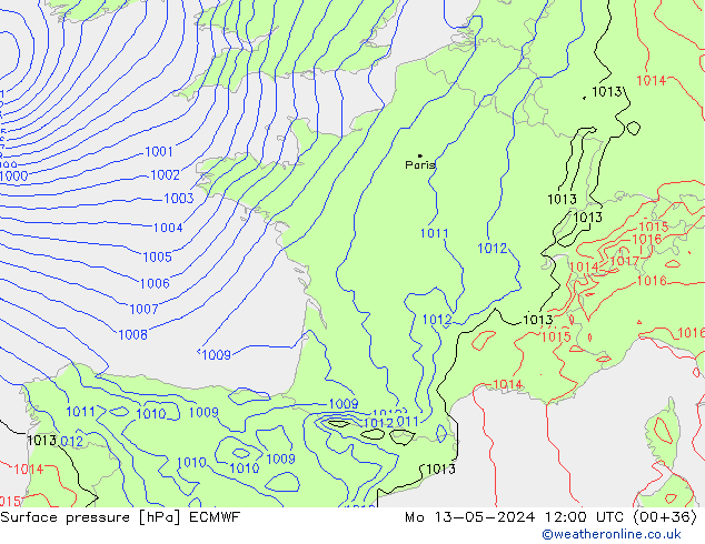      ECMWF  13.05.2024 12 UTC