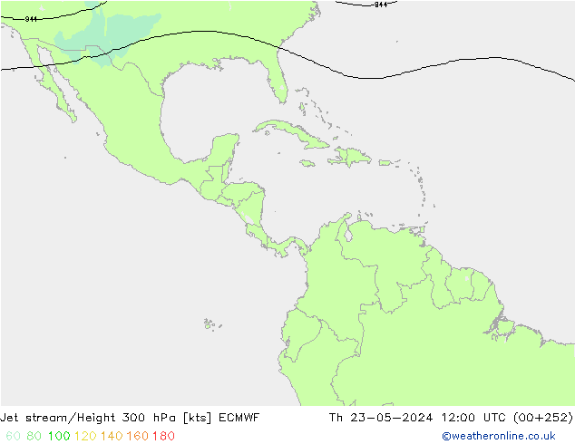 Jet Akımları ECMWF Per 23.05.2024 12 UTC